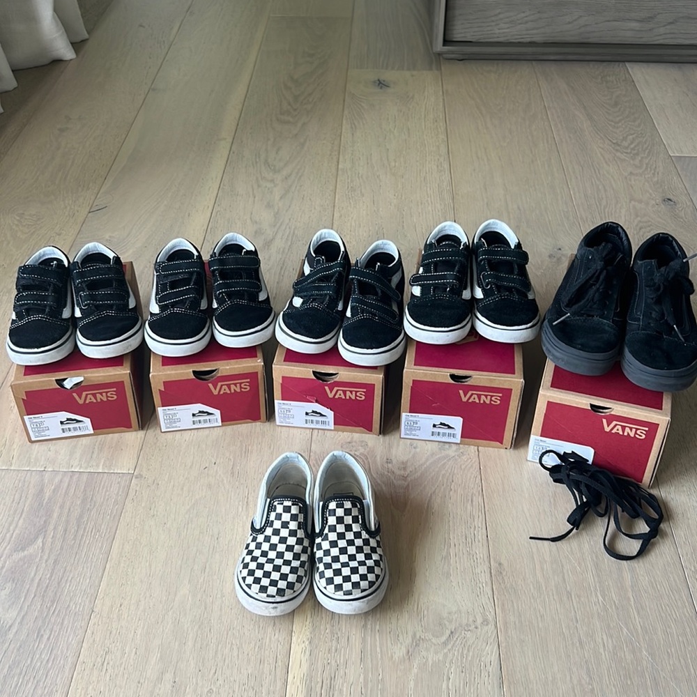 Black and White Vans